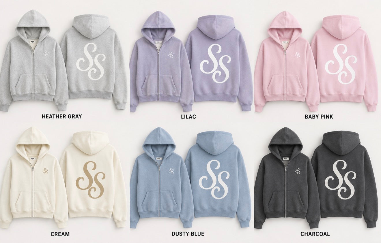 Unisex casual SS hoodie
