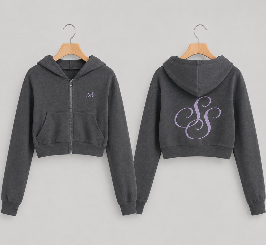 Cropped ss woman hoodies