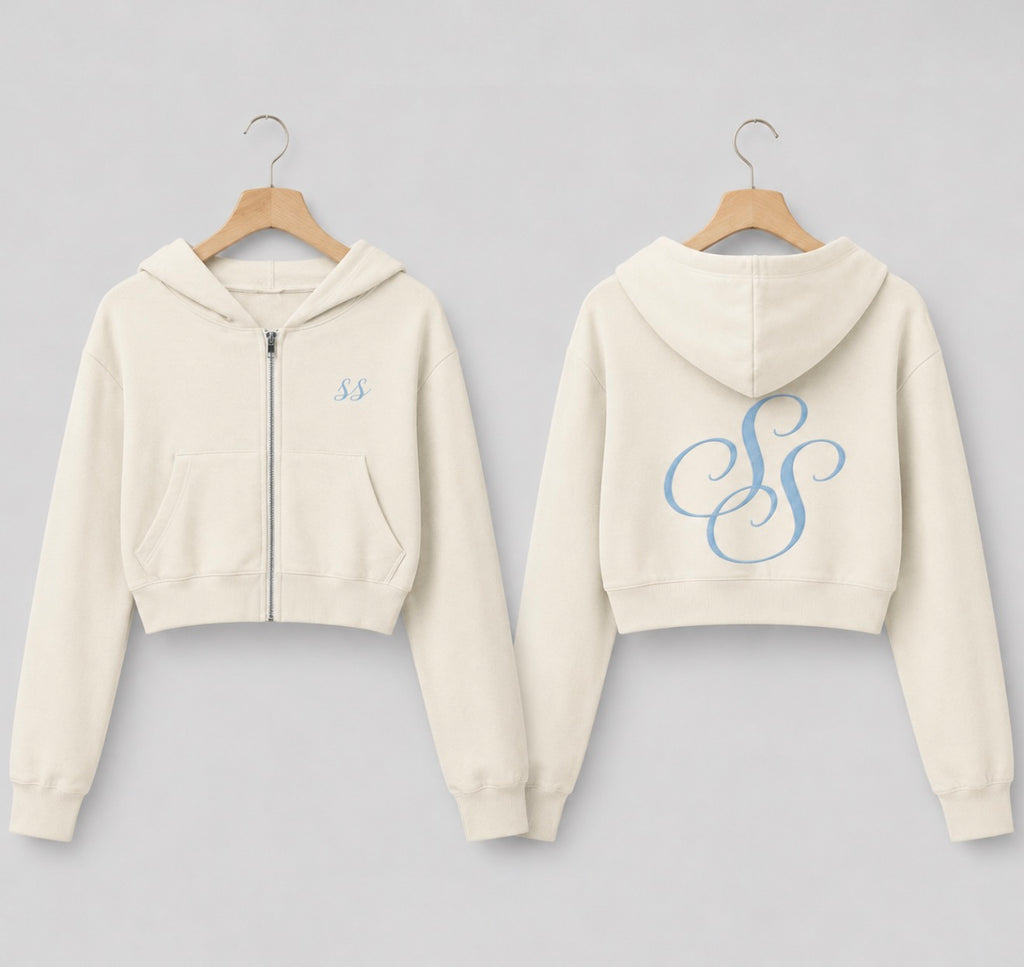 Cropped ss woman hoodies