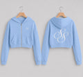 Cropped ss woman hoodies