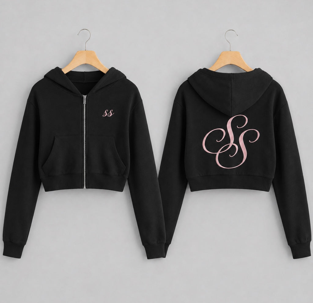 Cropped ss woman hoodies